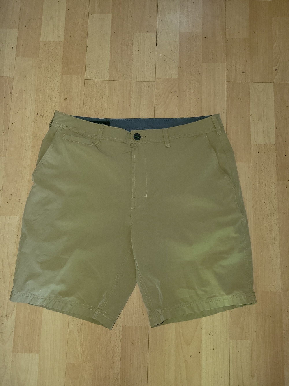 (2) Orvis Men's  Flat-Front Fishing Shorts in Khaki